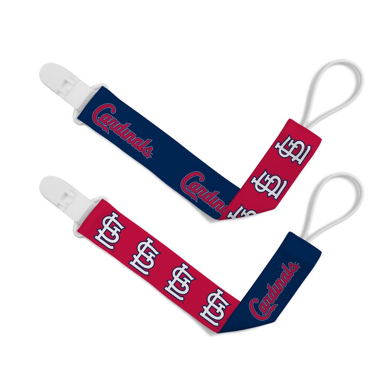 Masterpieces Puzzle Company St. Louis Cardinals 2 Pack Pacifier Clips