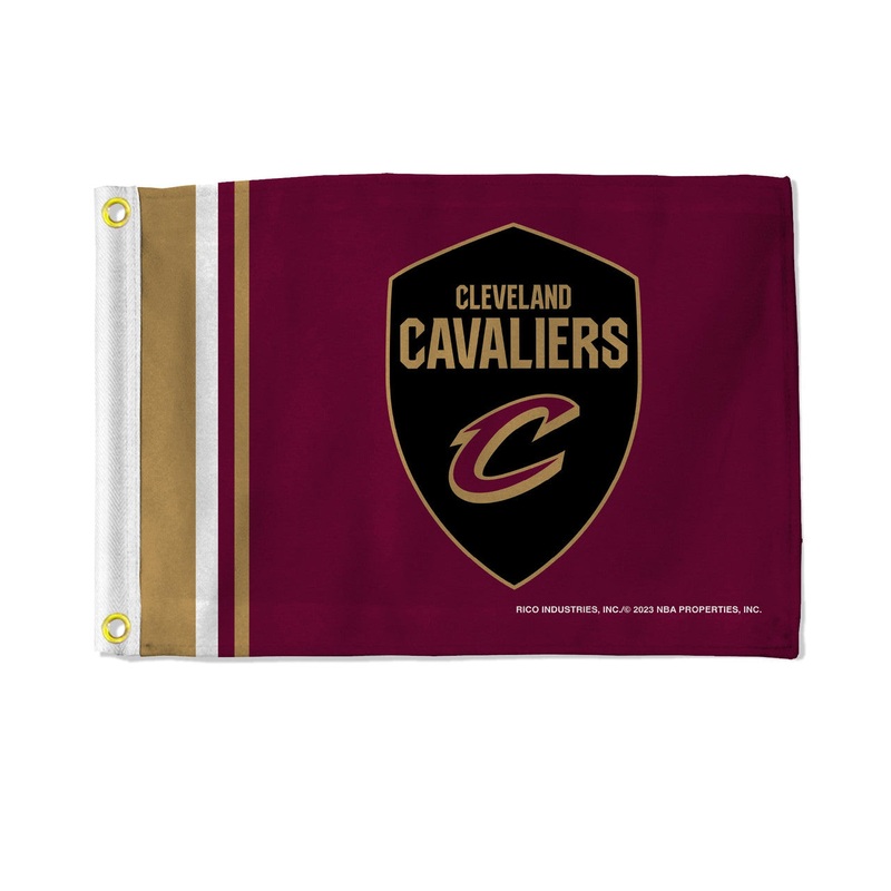 Rico Industries Cleveland Cavaliers Striped Utility Flag 12×17
