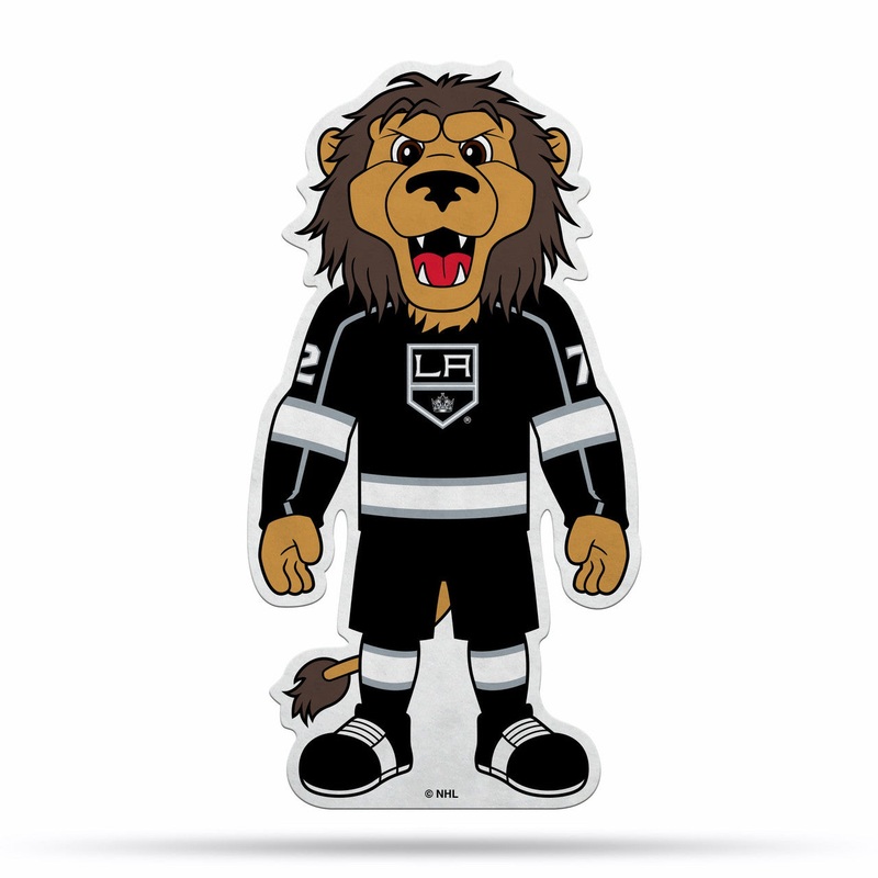 Rico Industries Los Angeles Kings Pennant Shape Cut Mascot Design – Special Order