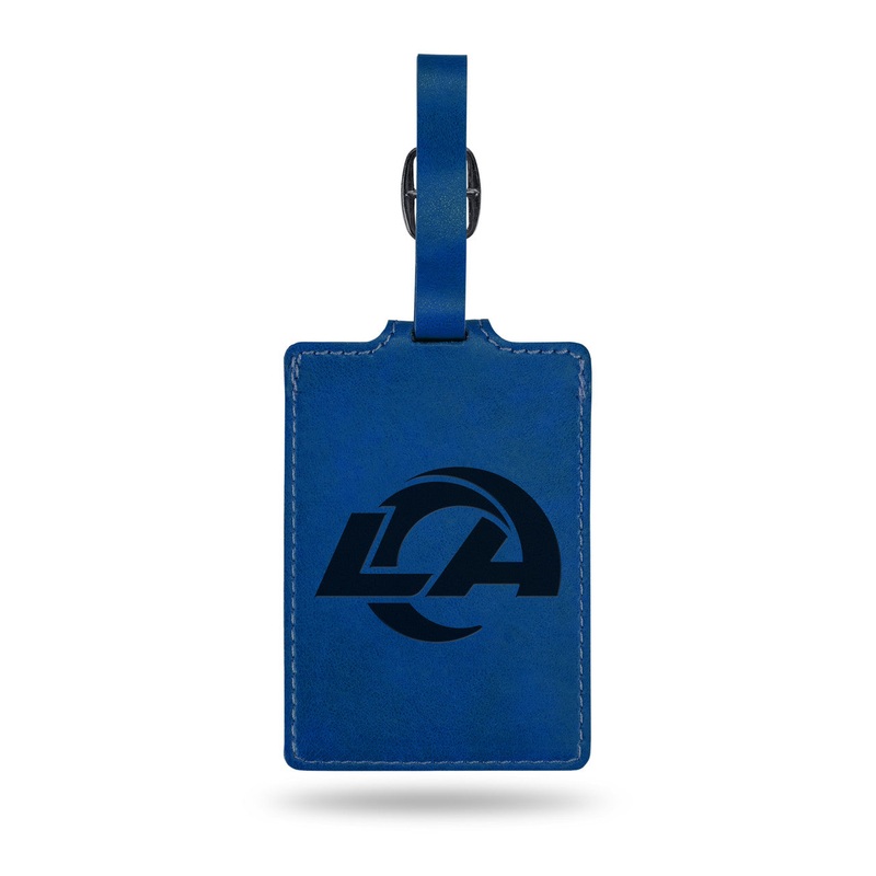 Rico Industries Los Angeles Rams Laser Engraved Luggage Tag