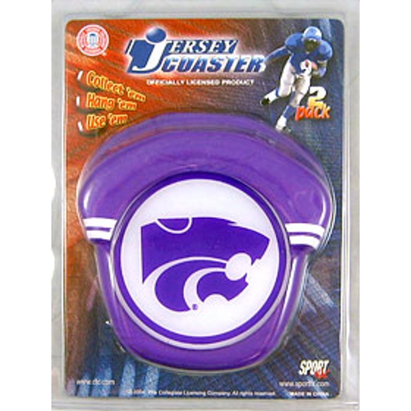 Sportfx International Kansas State Wildcats Jersey Style Coaster Set