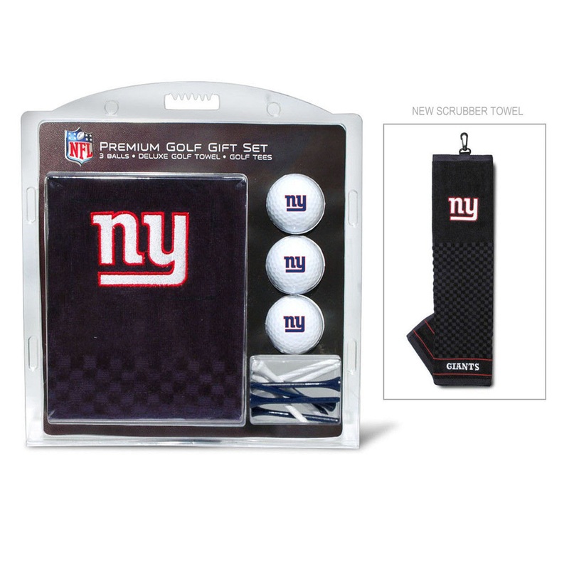 Team Golf New York Giants Golf Gift Set with Embroidered Towel
