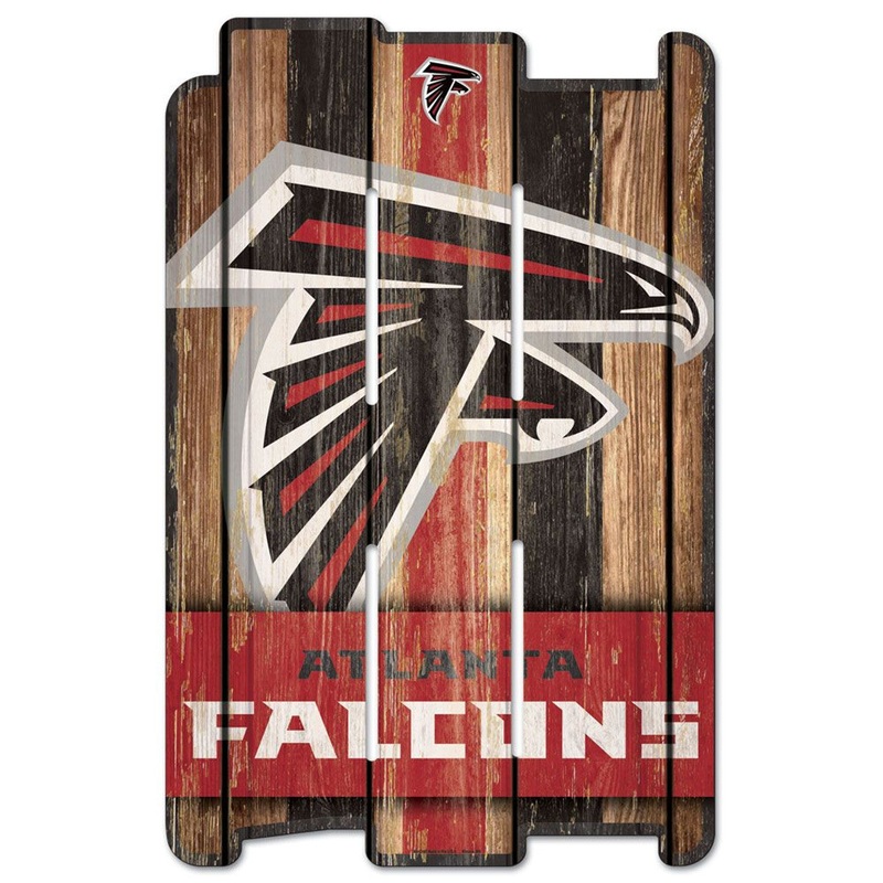Wincraft Atlanta Falcons Fence Style Wood Sign 11×17