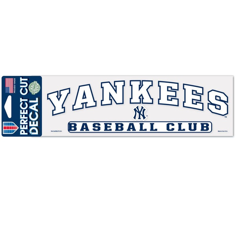Wincraft New York Yankees Color Perfect Cut Decal 3×10
