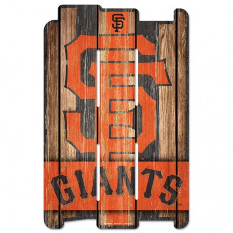 Wincraft San Francisco Giants Fence Style Wood Sign 11×17