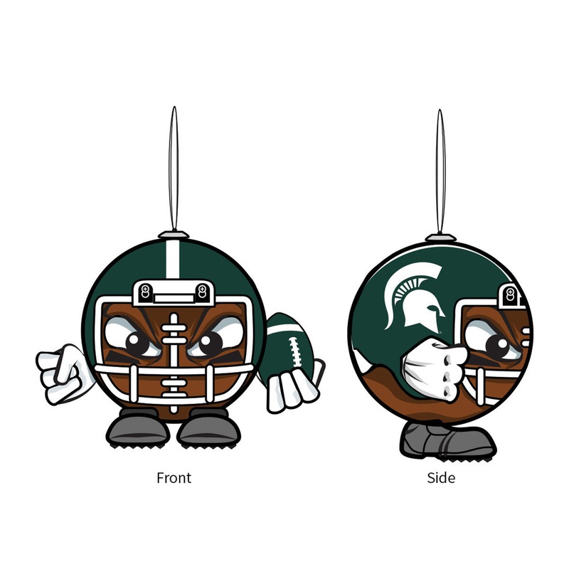 Evergreen Enterprises Michigan State Spartans Ball Head Ornament
