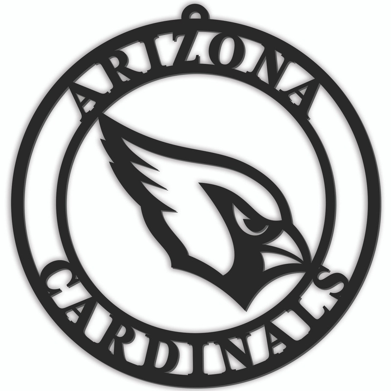 Fan Creations Arizona Cardinals 16 Inch Door Sign Hanger