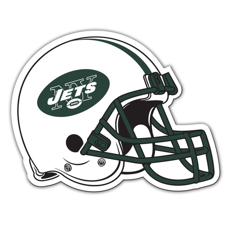 Fremont Die New York Jets 8 Inch Car Style Magnet