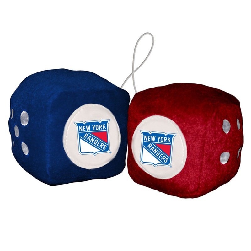 Fremont Die New York Rangers Fuzzy Dice