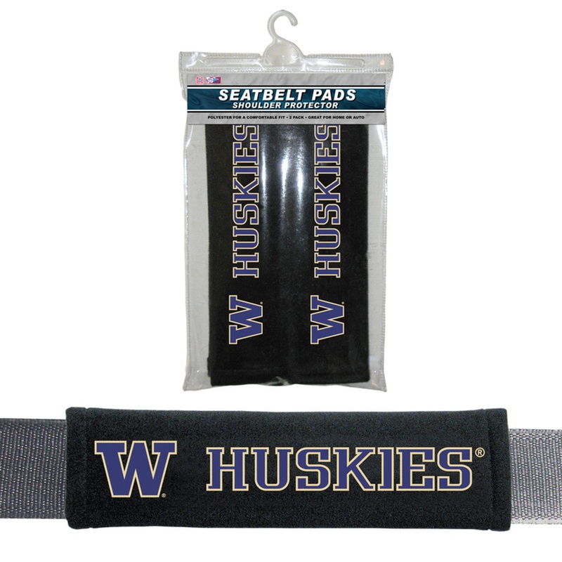 Fremont Die Washington Huskies Seat Belt Pads