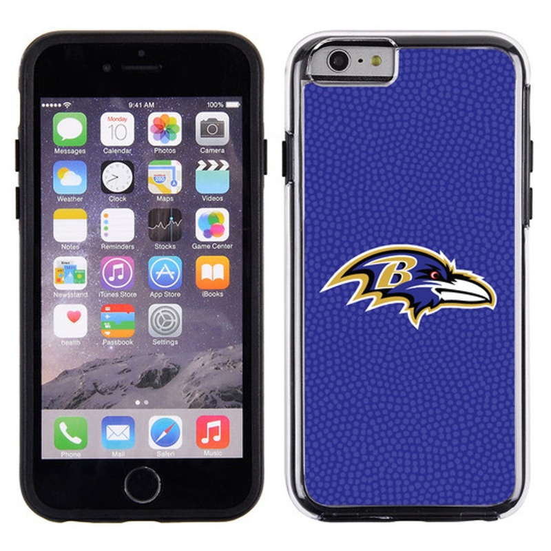 Gamewear Baltimore Ravens Team Color Pebble Grain Feel iPhone 6 Phone Case