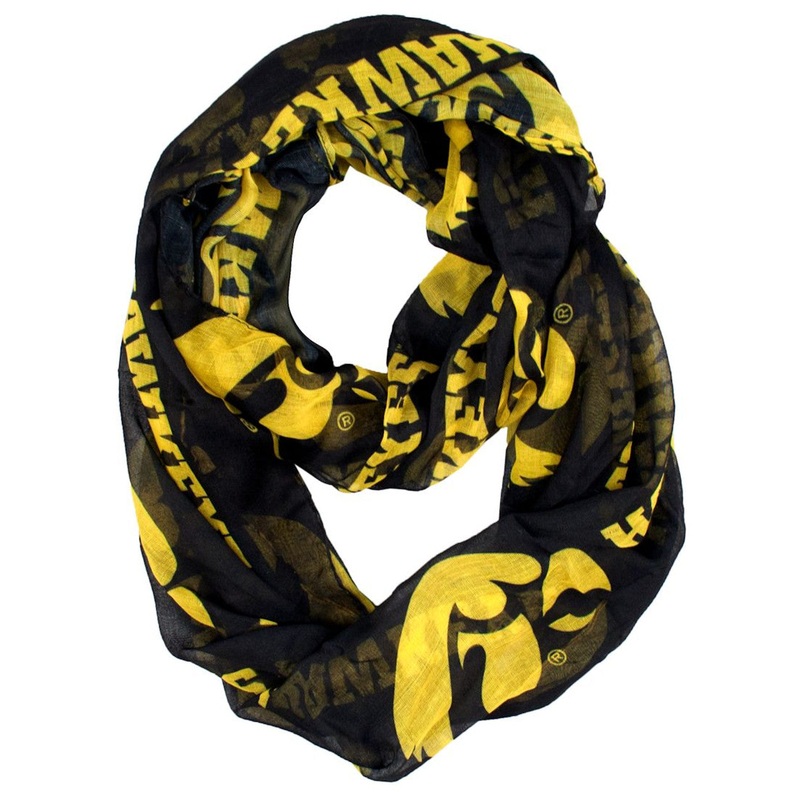 Little Earth Iowa Hawkeyes Infinity Scarf