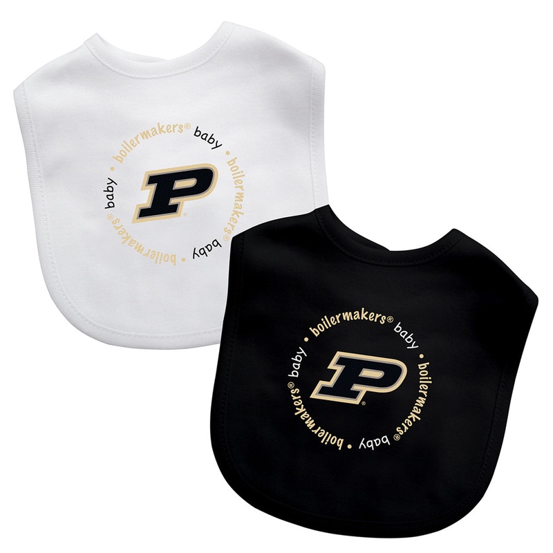 Masterpieces Puzzle Company Purdue Boilermakers 2 Pack Baby Bib