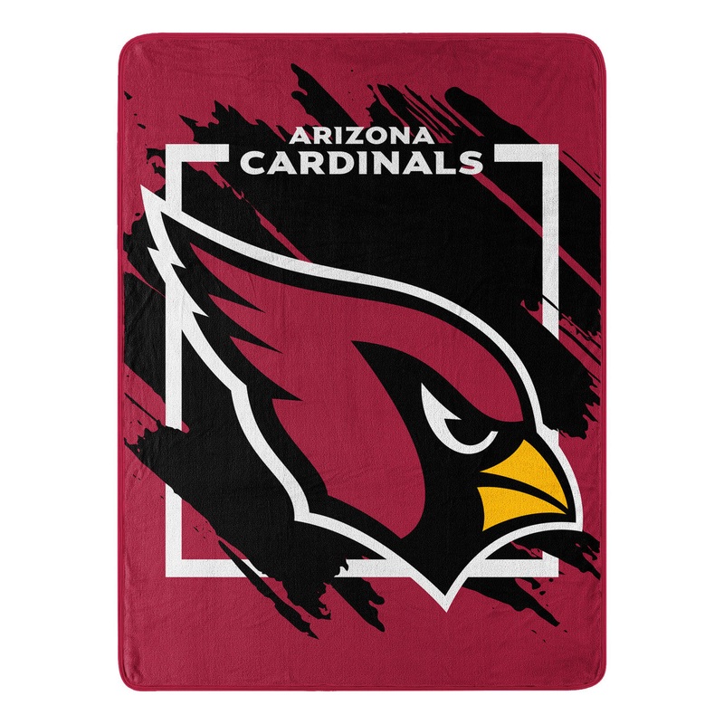 Northwest Company Arizona Cardinals Micro Raschel Dimensional Design Blanket 46×60