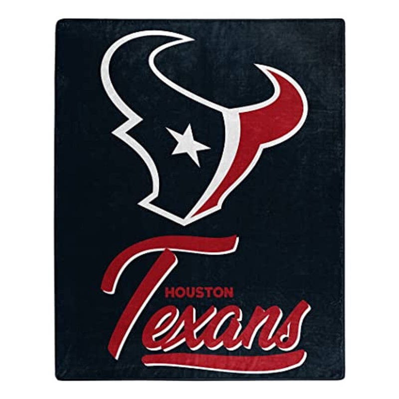 Northwest Company Houston Texans Raschel Signature Design Blanket 50×60
