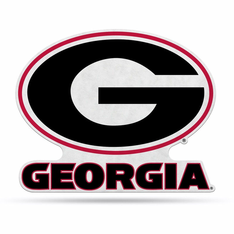 Rico Industries Georgia Bulldogs Pennant Shape Cut Logo Design