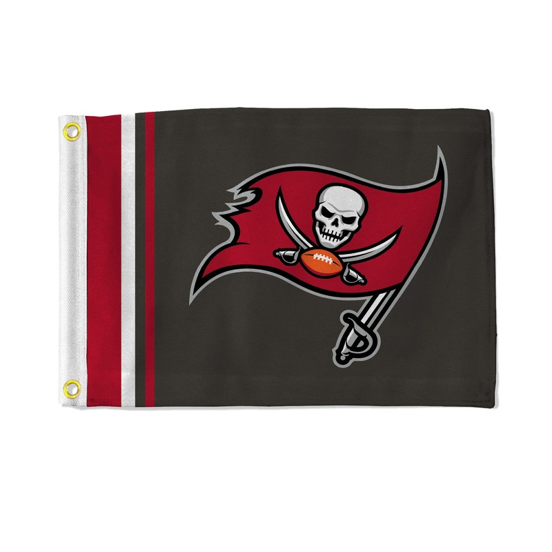 Rico Industries Tampa Bay Buccaneers Striped Utility Flag 12×17