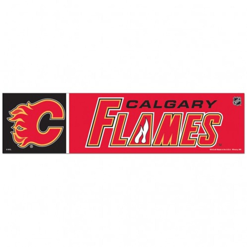 Wincraft Calgary Flames Bumper Strip Style Decal 3×12 – Special Order