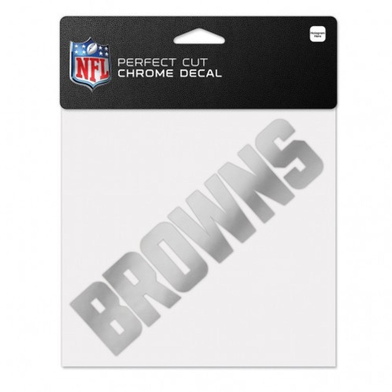 Wincraft Cleveland Browns Chrome Perfect Cut Decal 6×6