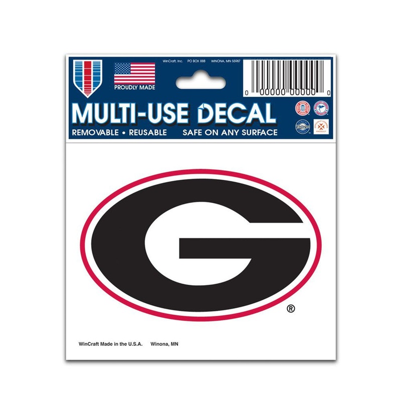 Wincraft Georgia Bulldogs Multi Use Decal 3×4