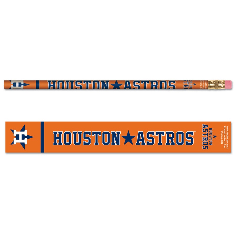 Wincraft Houston Astros 6 Pack Pencil – Special Order