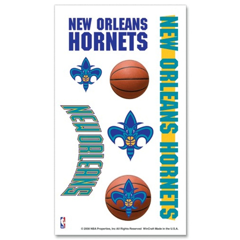 Wincraft New Orleans Hornets Temporary Tattoos
