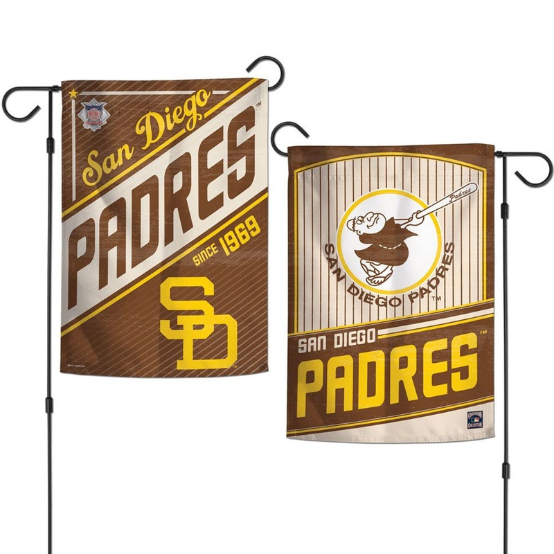 Wincraft San Diego Padres 2 Sided Garden Style Flag 12×18