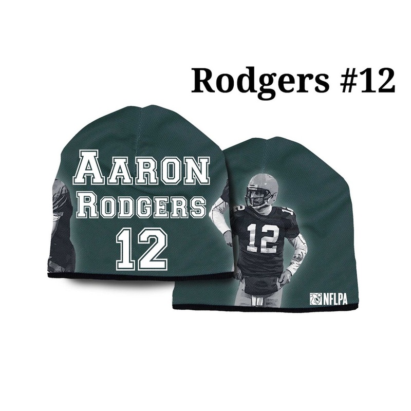 American Mills Green Bay Packers Lightweight Aaron Rodgers Design Beanie