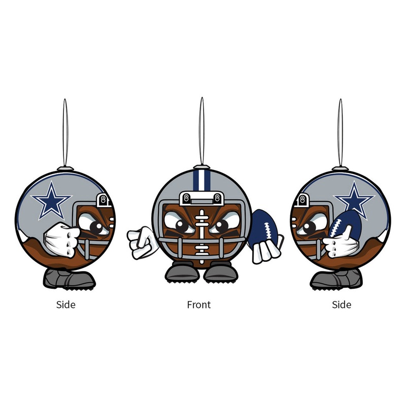 Evergreen Enterprises Dallas Cowboys Ball Head Ornament