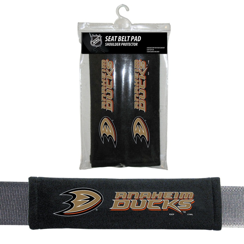 Fremont Die Anaheim Ducks Seat Belt Pads