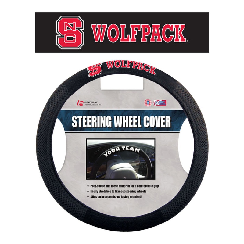 Fremont Die North Carolina State Wolfpack Mesh Alternate Steering Wheel Cover