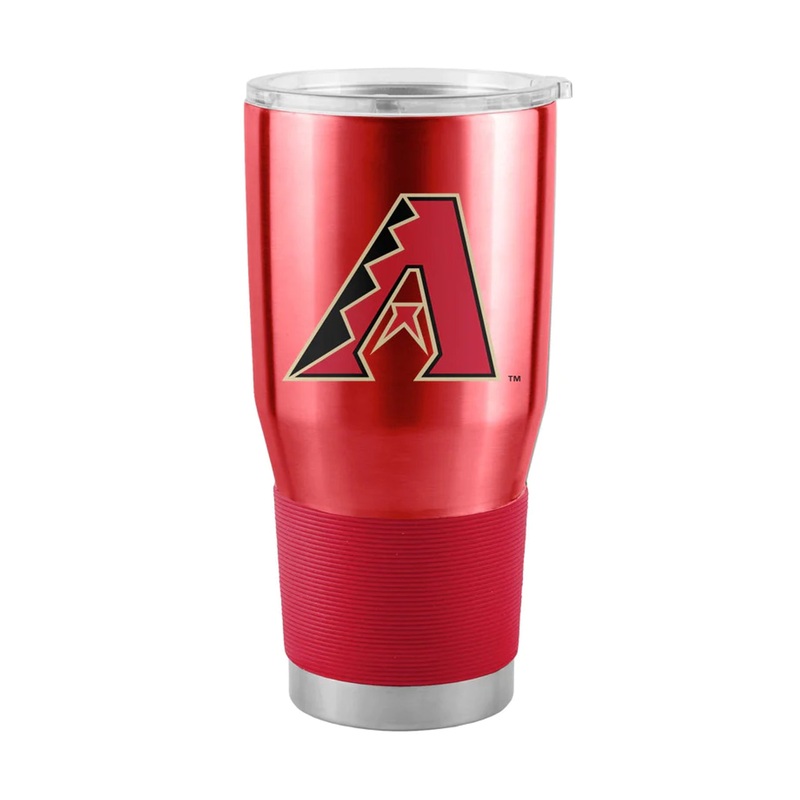 Logo Brands Arizona Diamondbacks 30oz Stainless Steel Travel Tumbler