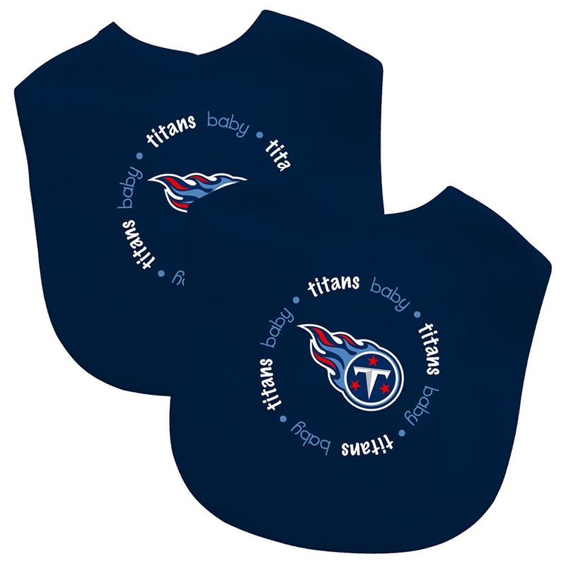 Masterpieces Puzzle Company Tennessee Titans 2 Pack Baby Bib