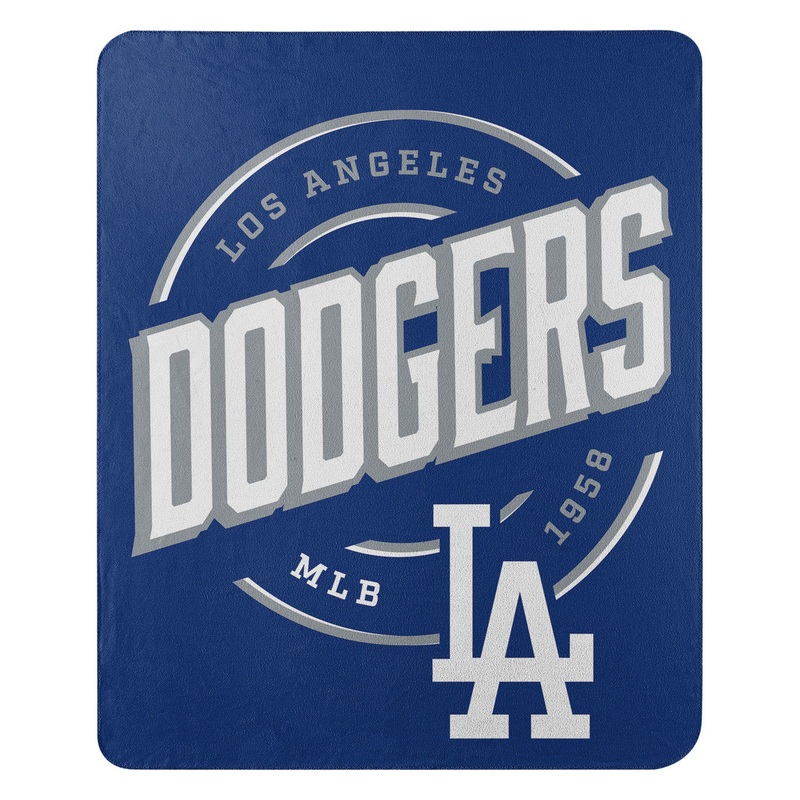 Northwest Company Los Angeles Dodgers Fleece Campaign Design Blanket 50×60