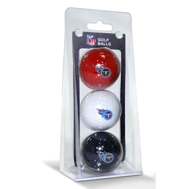 Team Golf Tennessee Titans 3 Pack of Golf Balls – Special Order
