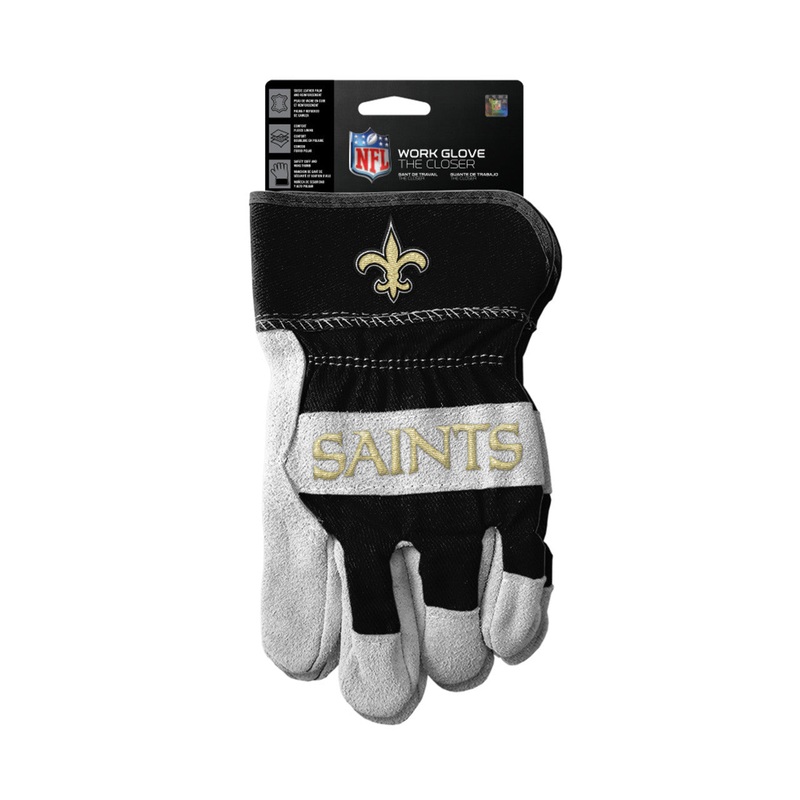 The Sports Vault New Orleans Saints The Closer Design Work Style Gloves