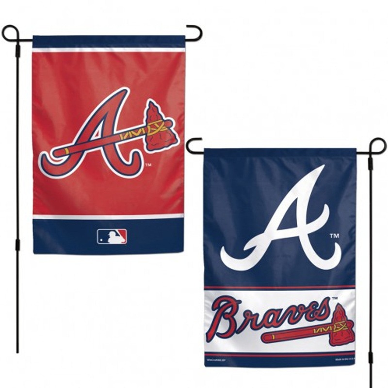 Wincraft Atlanta Braves 2 Sided Garden Style Flag 12×18