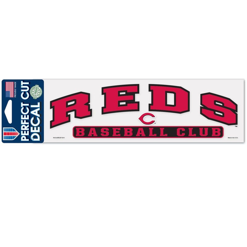 Wincraft Cincinnati Reds Color Perfect Cut Decal 3×10