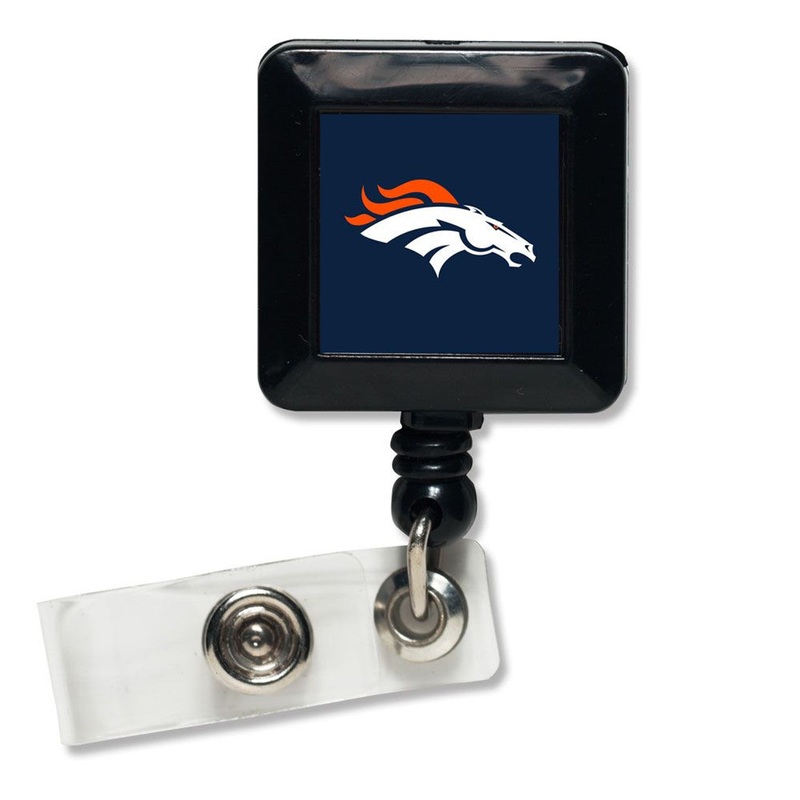 Wincraft Denver Broncos Retractable Square Badge Holder