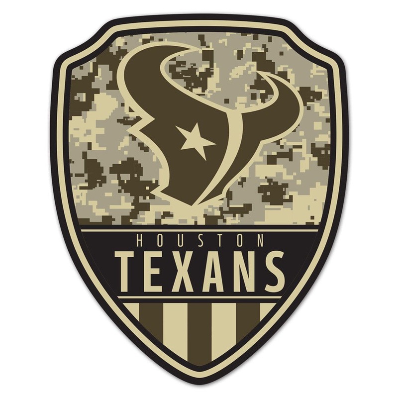 Wincraft Houston Texans Shield Shape Wood Sign 11×14