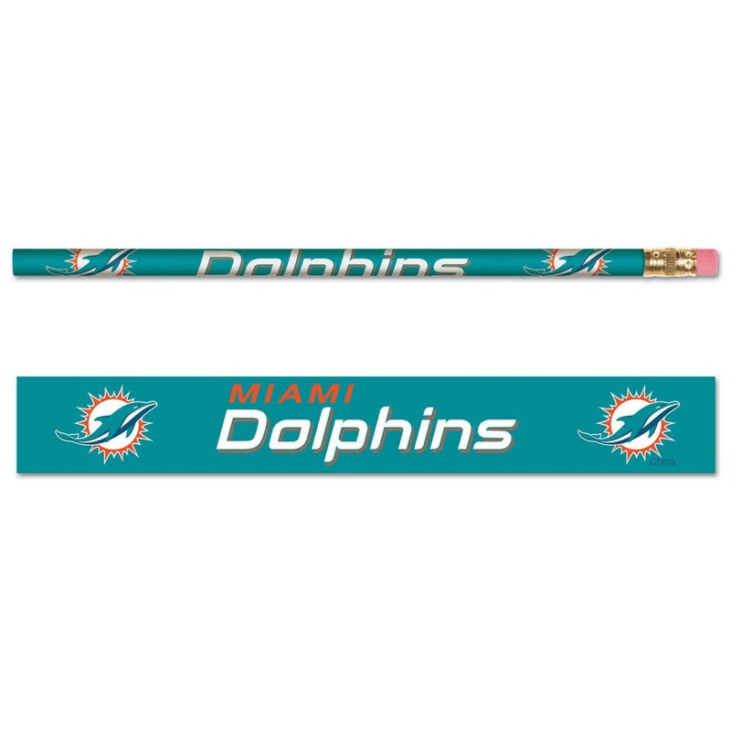 Wincraft Miami Dolphins 6 Pack Pencil