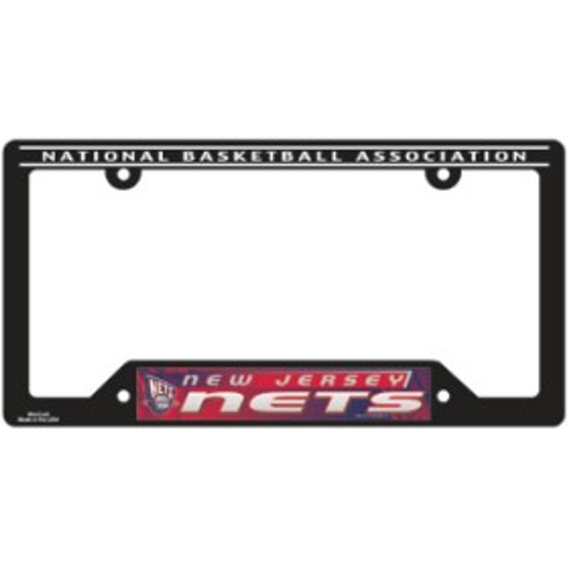 Wincraft New Jersey Nets Plastic License Plate Frame