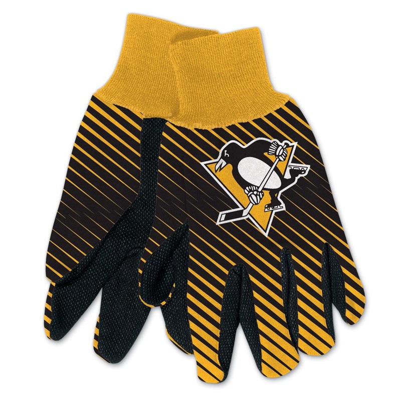 Wincraft Pittsburgh Penguins Two Tone Style Adult Size Gloves