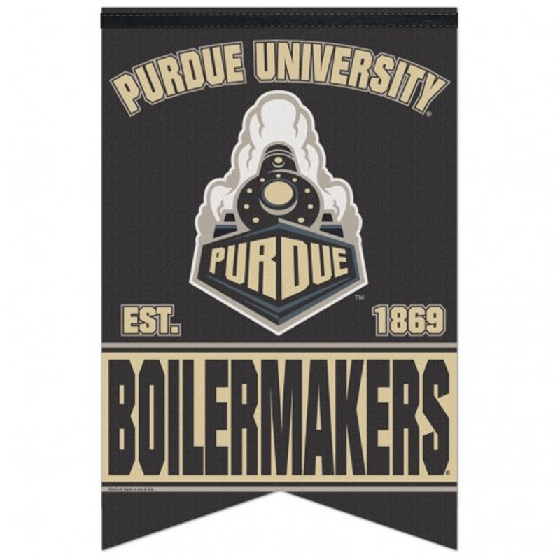 Wincraft Purdue Boilermakers Premium Pennant Style Felt Banner 17×26