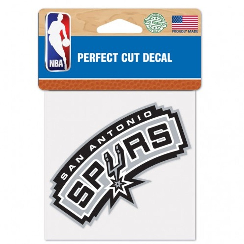 Wincraft San Antonio Spurs Color Perfect Cut Decal 4×4 – Special Order