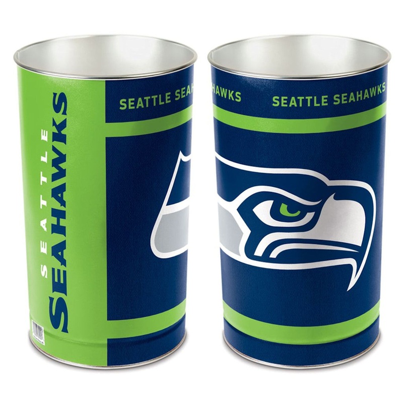 Wincraft Seattle Seahawks 15 Inch Wastebasket