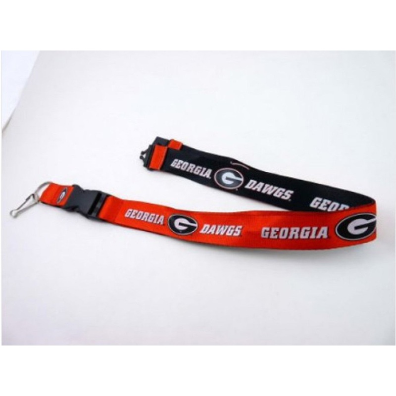 Aminco Georgia Bulldogs Reversible Lanyard