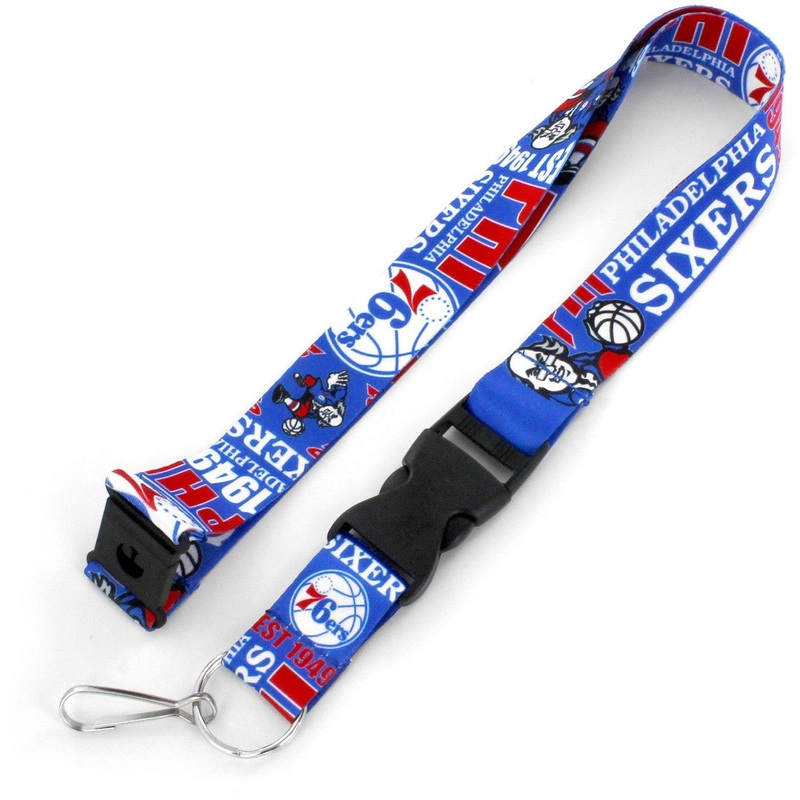 Aminco Philadelphia 76ers Breakaway Style Dynamic Design Lanyard – Special Order