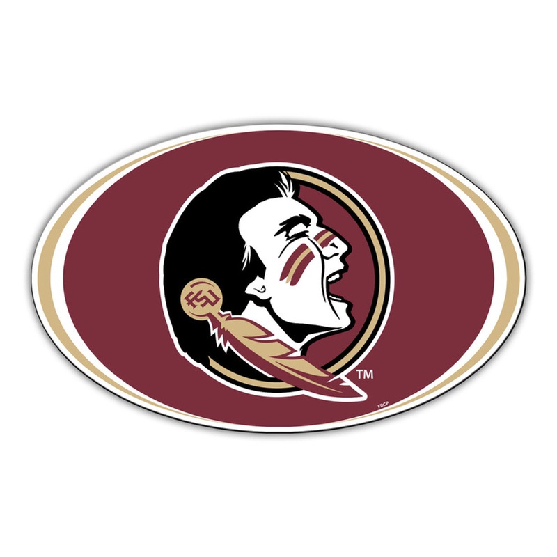 Fremont Die Florida State Seminoles 8 Inch Car Style Magnet