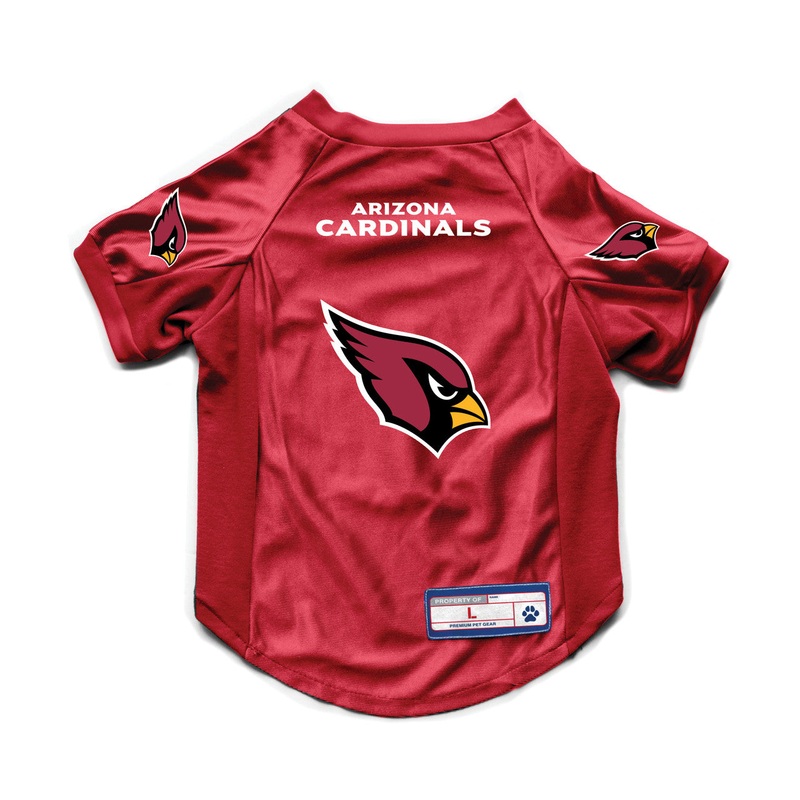 Little Earth Arizona Cardinals Stretch Pet Jersey Size XL